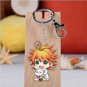 Acrylic Pendant Neverland Neverland Cartoon Figure Keychain Yakusoku No Promised AT2302 Official Merch