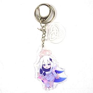 Cool Genshin Impact Paimon Anime Acrylic Keychain For Women Accessories Bag Pendant Key Ring Girl Gift Official Merch