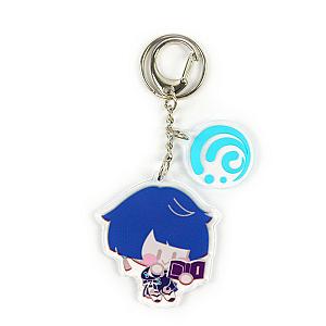 Anime Genshin Impact XingQiu Cosplay Acrylic Keychain Accessories Pendant Key Ring Game Fans Cute Gift Official Merch