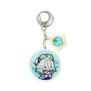 Anime Genshin Impact Sucrose Acrylic Keychain Accessories Pendant Key Ring Game Fans Cute Cosplay Gift Official Merch