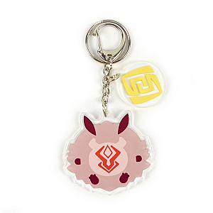 Anime Genshin Impact Sad Cosplay Acrylic Keychain Accessories Pendant Key Ring Game Fans Cute Gift Official Merch