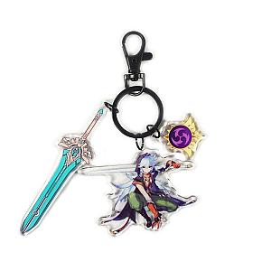 Anime Genshin Impact Razor Cosplay Acrylic Keychain Accessories Pendant Key Ring Game Fans Gift Official Merch