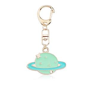 Animated Cartoon Keychains Magic Sakura Personality Student Planet Moon Heart Pendant AT2302 Official Merch