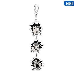 Acrylic Key Demon Slayer Cute Santo Brinco Foil Key Kamado Tanjirou AT2302 Official Merch