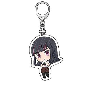 Animated Akudama Drive Keychain Kawaii Cartoon Printed Acrylic Delicacy Bag Pendant AT2302 Official Merch