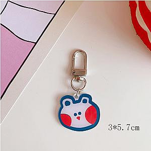 Animal Keychain Bear Keychain Kawaii Cartoon By Women Hanging Bag Acrylic AT2302 Official Merch