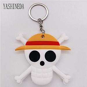 Animated One Piece Double Side 3D Key Chain Keychain Comic Pvc Figure Key AT2302 Official Merch