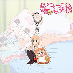 Animated Himouto Doma Umaru Umaru-Chan Cartoon Key Pattern Transparent Acrylic AT2302 Official Merch