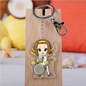 Anime K-On! Key Pendant Cartoon Figure Hirasawa Yui Akiyama Mio Car Key AT2302 Official Merch