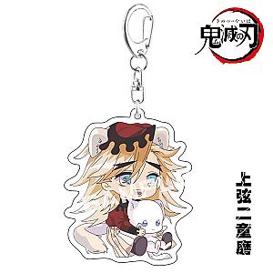 Anime Demon Slayer Acrylic Keychain Lindo Santo Brinco Foil Key Kamado AT2302 Official Merch