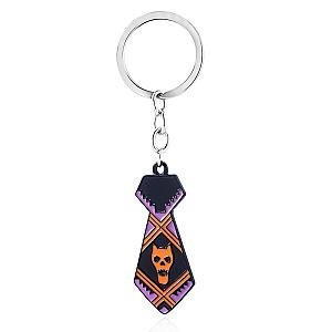 Bizarre Adventure Japanese Animated Yoshikage Tie Kira Keychains Keychain Cosplay AT2302 Official Merch