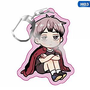 Cartoon Style Key Ring Volleyball Child Key Lively Haikyuu !! Hot Key Ring AT2302 Official Merch