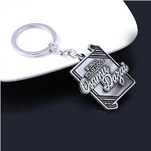 Bungo Stray Dogs Geometric Metal Key Chain Keychain Letter Logo Women Men Cars AT2302 Official Merch