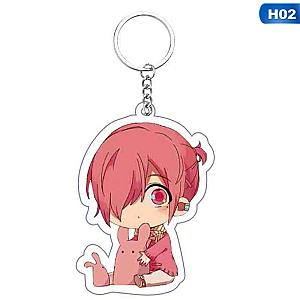 Anime Keychain Acrylic Bound Wc Jibaku Shounen Hanako Kun Pendant AT2302 Official Merch