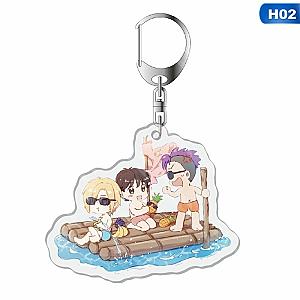 Banana Fish Keychain Acrylic Couple Fashion Charm Cute Deer Keychain For Bag AT2302 Official Merch