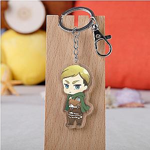 Attack On Titan Key Chain Men Car Women Bag Accessories Chain Earrings Shingeki AT2302 Official Merch