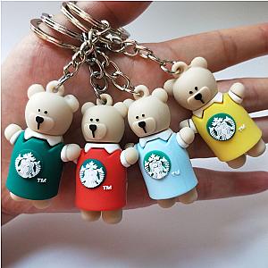 Casual Animated Doll Bear Keychains Bear Keychains Trinkets Gift Shop AT2302 Official Merch