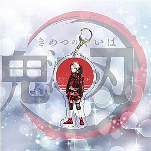 Demon Slayer Animated Cool Keychain Brinco Print Ghost Key Kamado Tanjirou AT2302 Official Merch