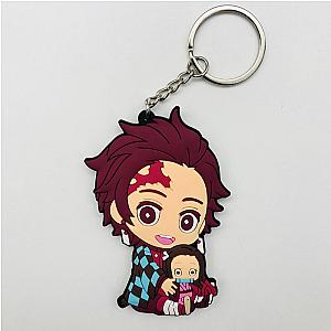 Demon Slayer Key Chain Key Ring Kimetsu No Yaiba Pvc Nezuko Kamado Kamado-Tanjirou AT2302 Official Merch