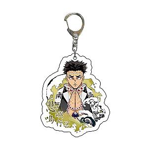 Demon Slayer Keychains Kimetsu No Yaiba Cute Keychain Car Accessories Women Bag AT2302 Official Merch