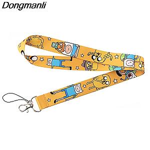 Dongmanli Anime Key Chain Lanyards For Id Pass Card Gym Mobile Phone Key Usb Logo AT2302 Official Merch