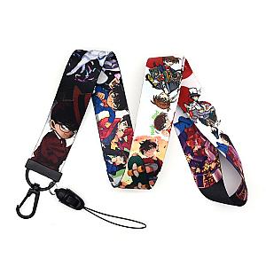 Detective Conan Ribbon Badge Lanyard Badge Key Pass Mobile Phone Holder AT2302 Official Merch