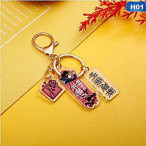 Fans Of The Anime Jujutsu Yuji Itadori Kaisen Cosplay Keychain Acrylic Cartoon Keychain AT2302 Official Merch