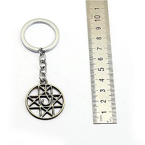 Fullmetal Alchemist Homunculus Circle Key Key Ring Cross Slope Snake Key AT2302 Official Merch