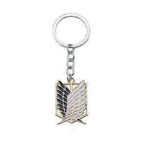 Freedom Keychain Titan Cosplay Wing Attack Giant Metal Keychain Key Pendant AT2302 Official Merch