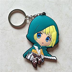 Final Season Titan Key Attack In Figure Pvc Anime Key Ring Double Side Key Chain AT2302 Official Merch