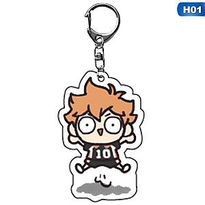 Haikyuu Kageyama Hinata Kenma Kozume Figure Keychain Acrylic Decorative Pendant Bag AT2302 Official Merch