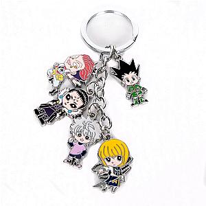 Hunter X Hunter Holder Animated Cartoon Key Chain Pendant Key Ring Men Car Key Gift AT2302 Official Merch