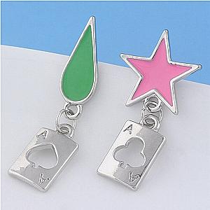 Hunter X Hunter Hisoka Animated Stud Earrings For Men Women Jewelry And Accessories AT2302 Official Merch