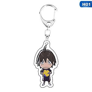 Hot Fashion Cute Pendant Lively Haikyuu Kenma Kozume Acrylic Logo Keychain Deer AT2302 Official Merch