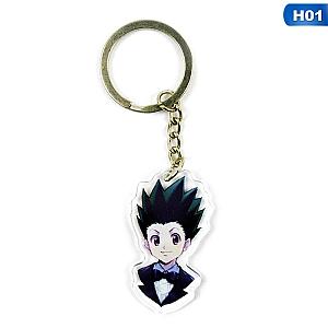 Hunter X Hunter Killua Zoldyck Kurapika Animated Cartoon Keychain Cosplay AT2302 Official Merch