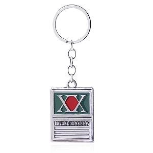 Hunter X Hunter Killua Gon Freecss Zoldyck Hunter License Alloy Key Chain AT2302 Official Merch