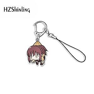 I Attack On Titan Animated Cartoon Keychain Acrylic Epoxy Resin Mobile Phone AT2302 Official Merch