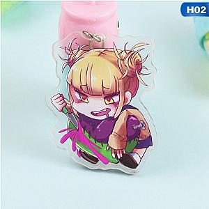 Hero Academy Acrylic Animated Cartoon Funny Keychain Todoroki Shoto Bakugou Katsuki Midoriya AT2302 Official Merch