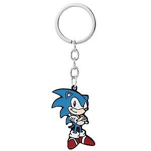 Hedgehog Keychain Jewelry Choker Anime Cartoon Hedgehog Cartoon Pendant Statment AT2302 Official Merch