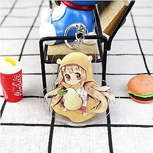 Himouto Animated! Doma Umaru Umaru-Chan Keychain Kawaii Cartoon Print Acrylic AT2302 Official Merch