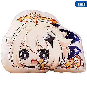 Impact Genshin Barbara Lisa Venti Travelers Cosplay Key Figure Lindo Cushion AT2302 Official Merch