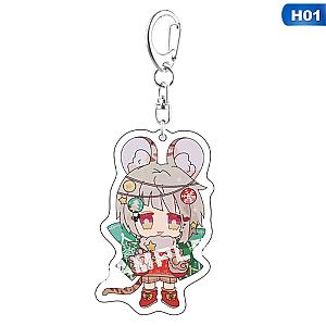 Japan Bungou Animated Cute Stray Dogs Acrylic Key Chain New Jewelry Gift AT2302 Official Merch