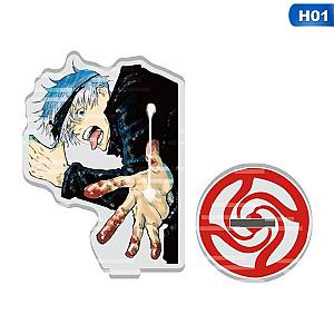 Japan Anime 10Cm Jujutsu Kaisen Figure Acrylic Desktop Support Model Plate Decoration Cosplay AT2302 Official Merch