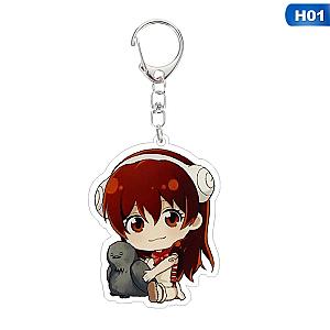 Ishigami Dr.Stone Senku Animated Figure Acrylic Key Chain Cute Cartoon Earring AT2302 Official Merch