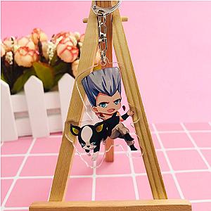 Jojo Bizarre Adventure Man Keychains Car Keychains For Women Earring Accessories AT2302 Official Merch