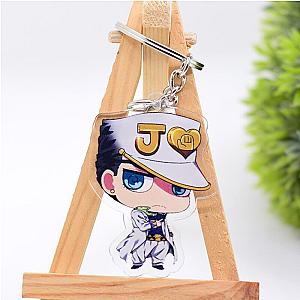 Jojo Bizarre Adventure Key Key Pendant Double Acrylic Face Animated Accessories AT2302 Official Merch