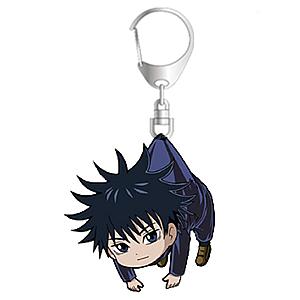 Jujutsu Kaisen Peripheral Cartoon Pendant Double Sided Transparent Acrylic Keychain AT2302 Official Merch