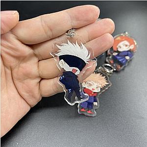 Jujutsu Kaisen Gojo Satoru Itadori Yuji Kugisaki Nobara Keychains Both Sides AT2302 Official Merch