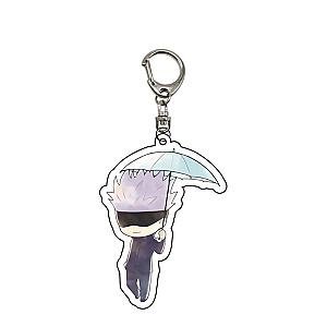 Jujutsu Cartoon Figure Kaisen Key Yuji Itadori Gojo Satoru Pendant Acrylic AT2302 Official Merch