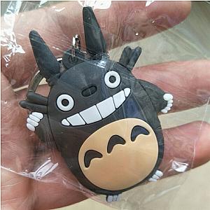 Kawaii Cats Key Chain Pvc Totoro Hayao Miyazaki Classic Man Silicone Cartoons AT2302 Official Merch